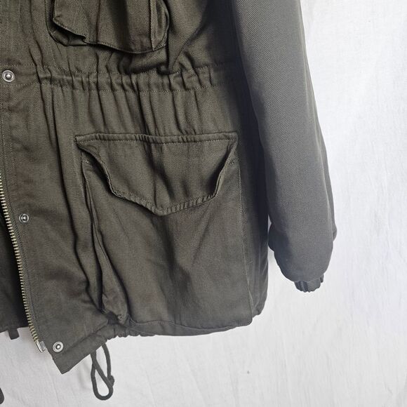 Aritzia Wilfred Military Jacket in Green size 2 - Picture 6 of 13